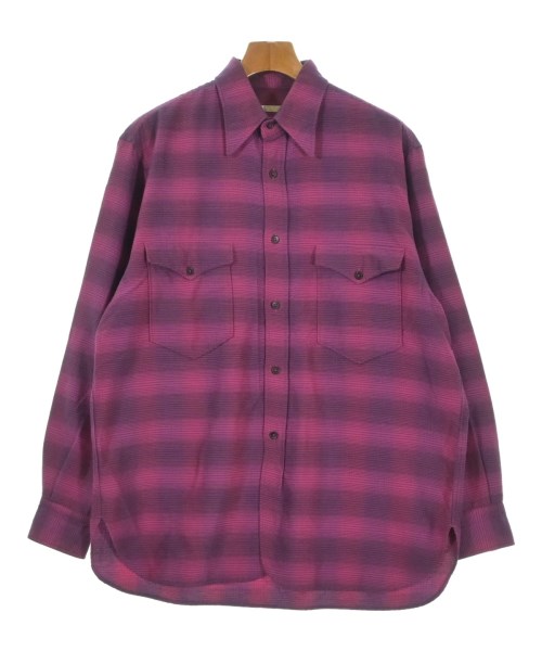 COMOLI(コモリ)カジュアルシャツ ピンク サイズ:1(S位)/2200666095046