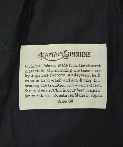 KAPTAIN SUNSHINE（キャプテンサンシャイン）カーゴパンツ 紺 サイズ:30(M位) メンズ/2200703718075