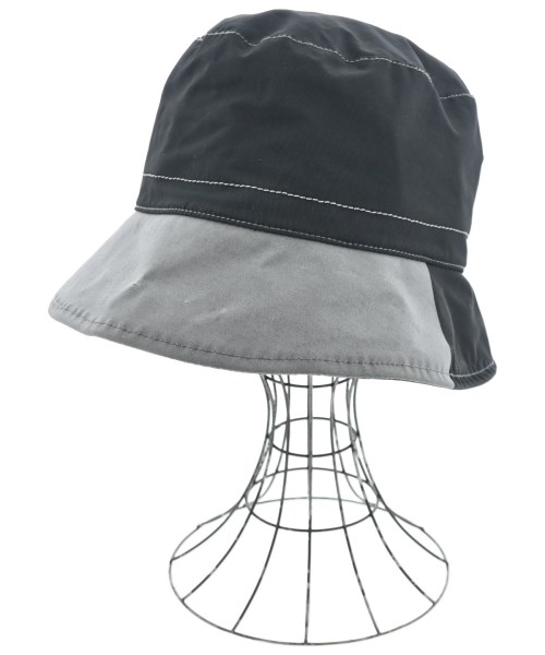 and wander(アンド　ワンダー)ハット 黒 サイズ:F/2200668691017