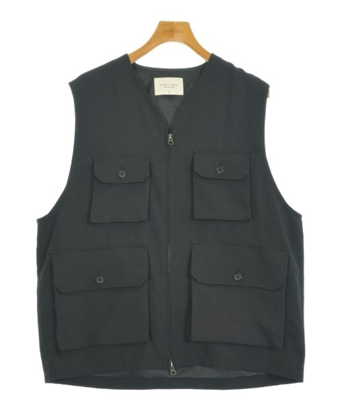 PUBLIC TOKYO(パブリック　トウキョウ)カジュアルシャツ 黒 サイズ:2(M位)/2200662930068