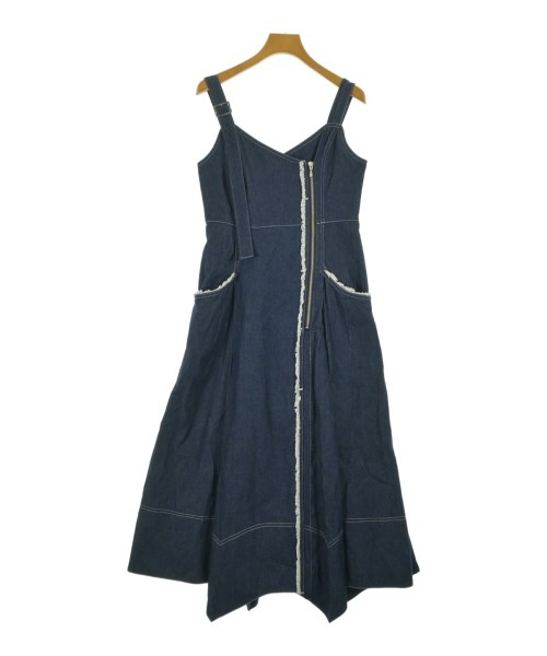 Mystrada(マイストラーダ)ワンピース 紺 サイズ:36(S位)/2200645169096