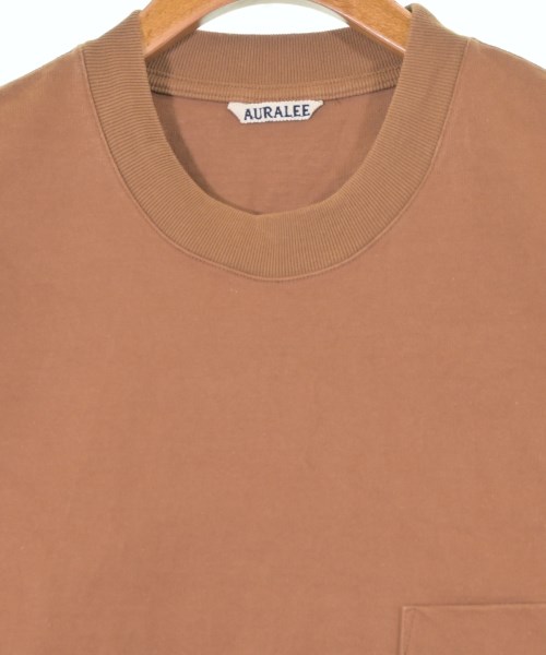AURALEE（オーラリー）Tシャツ・カットソー 茶 サイズ:3(S位) メンズ/2200627069024