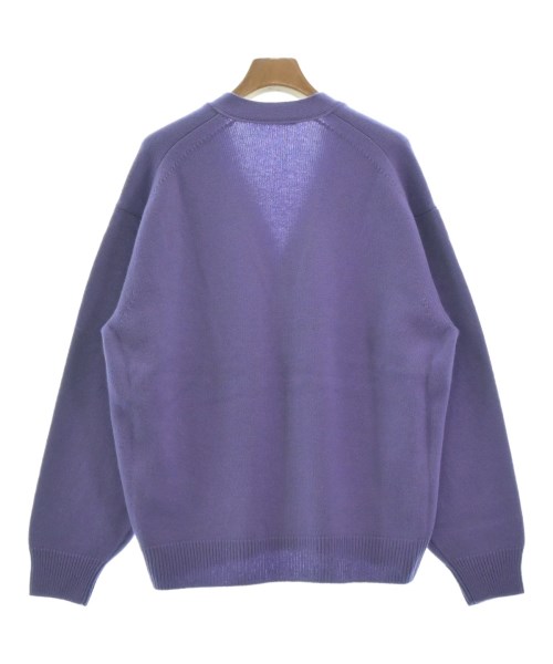 AURALEE（オーラリー）カーディガン 紫 サイズ:3(S位) メンズ/2200531330159