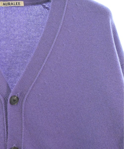 AURALEE（オーラリー）カーディガン 紫 サイズ:3(S位) メンズ/2200531330159