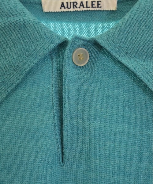 AURALEE（オーラリー）ニット・セーター 青 サイズ:3(S位) メンズ/2200531330326