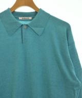 AURALEE（オーラリー）ニット・セーター 青 サイズ:3(S位) メンズ/2200531330326