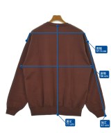 AURALEE（オーラリー）スウェット 赤 サイズ:4(M位) メンズ/2200615852096