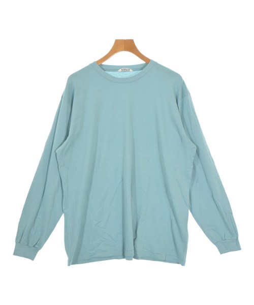 AURALEE(オーラリー)Tシャツ・カットソー 青 サイズ:5(L位)/2200695937508