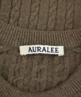 AURALEE（オーラリー）ニット・セーター 茶 サイズ:3(S位) メンズ/2200653900261