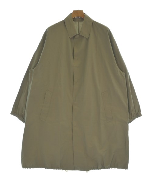 AURALEE(オーラリー)ステンカラーコート カーキ サイズ:1(M位)/2200650046016