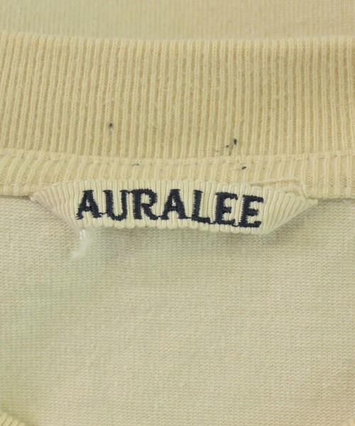 AURALEE（オーラリー）Tシャツ・カットソー ベージュ サイズ:4(M位) メンズ/2200700701032