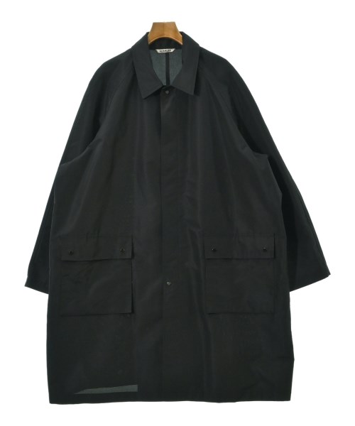 AURALEE(オーラリー)ステンカラーコート 黒 サイズ:5(L位)/2200667666016