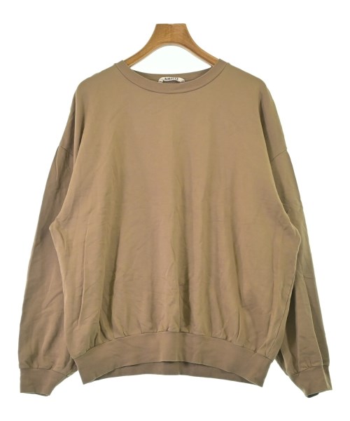 AURALEE(オーラリー)Tシャツ・カットソー 茶 サイズ:5(L位)/2200686713494