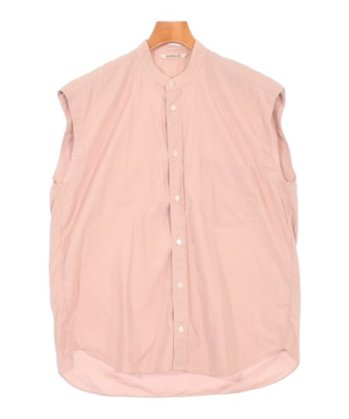 AURALEE(オーラリー)カジュアルシャツ ピンク サイズ:0(S位)/2200589066024