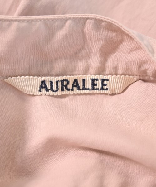 AURALEE（オーラリー）カジュアルシャツ ピンク サイズ:0(S位) レディース/2200589066024