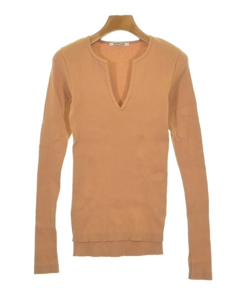 AURALEE(オーラリー)Tシャツ・カットソー オレンジ サイズ:1(M位)/2200664557034