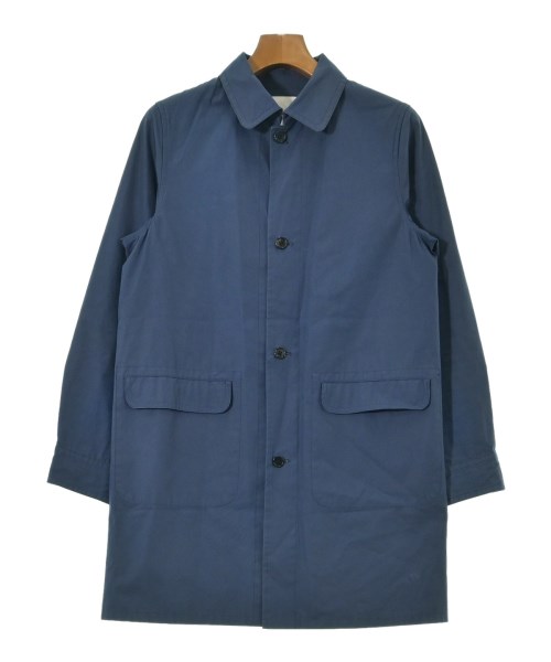 STILL BY HAND(スティルバイハンド)ステンカラーコート 青 サイズ:46(M位)/2200655229018