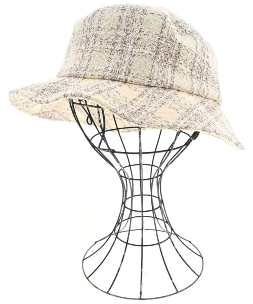 KIJIMA TAKAYUKI(キジマタカユキ)ハット ベージュ サイズ:1/2200622831039