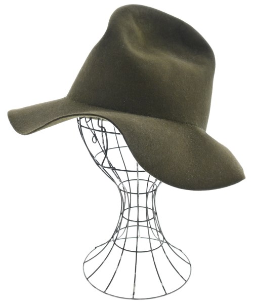 KIJIMA TAKAYUKI(キジマタカユキ)ハット カーキ サイズ:2(M位)/2200660917047