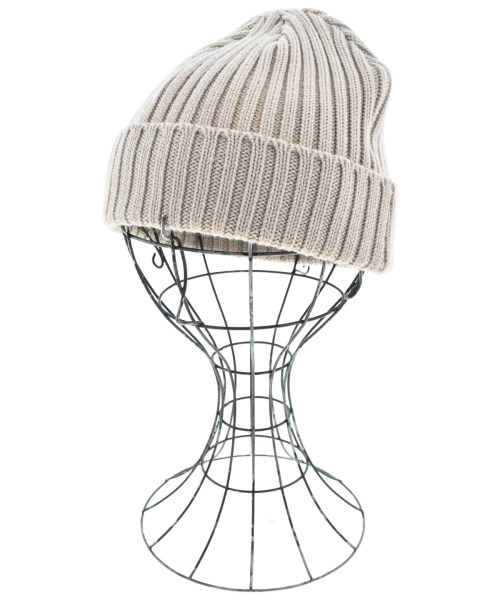 KIJIMA TAKAYUKI(キジマタカユキ)ニットキャップ・ビーニー ベージュ サイズ:-/2200654200032