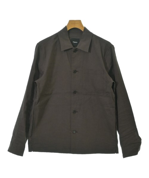 Theory(セオリー)カジュアルシャツ 茶 サイズ:S/2200651306041