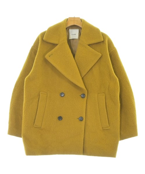 CLANE(クラネ)ピーコート 黄 サイズ:1(S位)/2200654723012