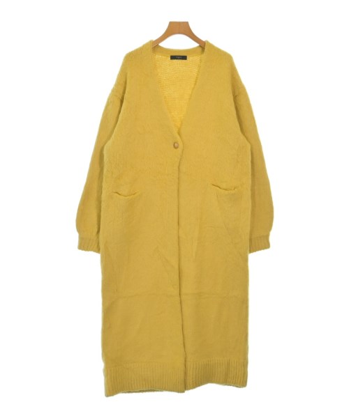 VINCA TOKYO(ヴィンカトーキョー)カーディガン 黄 サイズ:F/2200618684038