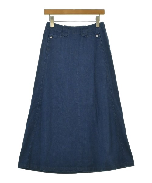 orSlow(オアスロウ)ロング・マキシ丈スカート 紺 サイズ:S/2200664609221