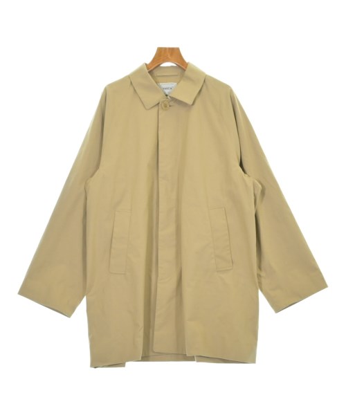 YAECA(ヤエカ)ステンカラーコート ベージュ サイズ:S/2200671949013