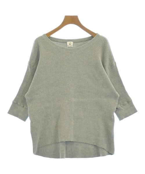 6(ROKU)(ロク)Tシャツ・カットソー グレー サイズ:F/2200610879166