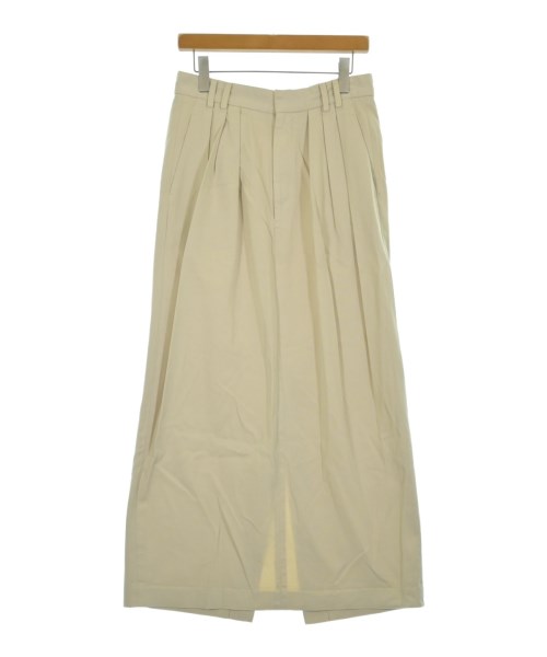 6(ROKU)(ロク)ロング・マキシ丈スカート ベージュ サイズ:38(M位)/2200634842054