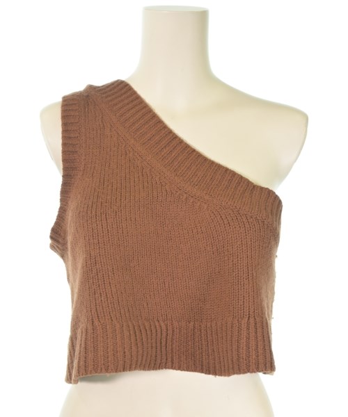 6(ROKU)(ロク)ニット・セーター 茶 サイズ:-(S位)/2200641390098