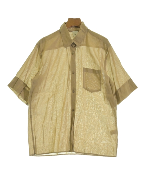 6(ROKU)(ロク)カジュアルシャツ カーキ サイズ:F/2200616646106