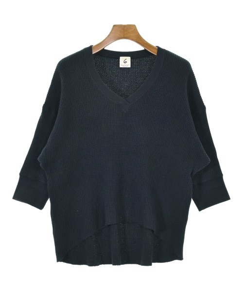 6(ROKU)(ロク)Tシャツ・カットソー 紺 サイズ:F/2200617288053