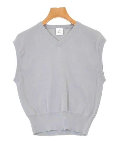 6(ROKU)(ロク)ベスト グレー サイズ:-(M位)/2200608003023