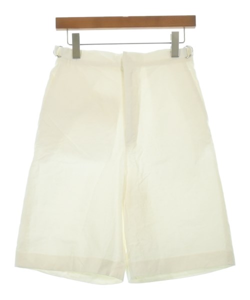 6(ROKU)(ロク)ショートパンツ 白 サイズ:34(XS位)/2200609967300