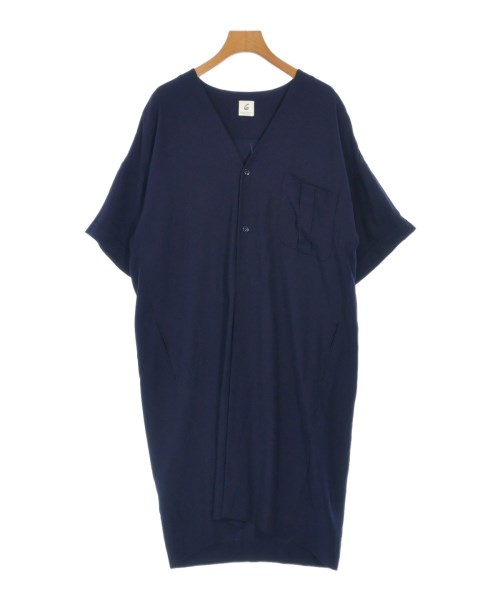 6(ROKU)(ロク)ワンピース 紺 サイズ:F/2200617348030