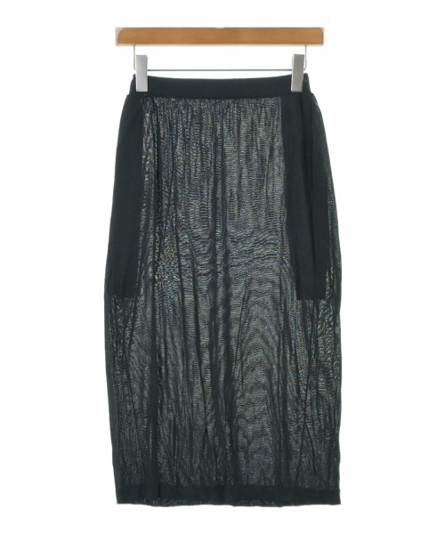 6(ROKU)(ロク)ひざ丈スカート 黒 サイズ:36(S位)/2200605569065