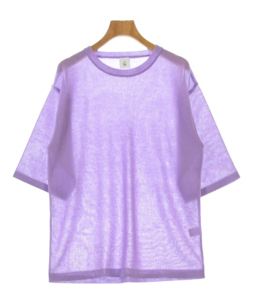 6(ROKU)(ロク)ニット・セーター 紫 サイズ:F/2200649410217