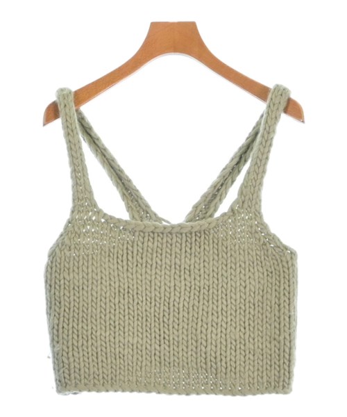 6(ROKU)(ロク)ベスト/ノースリーブ カーキ サイズ:-(XS位)/2200638704068