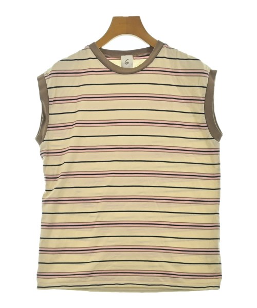 6(ROKU)(ロク)ノースリーブ ベージュ サイズ:-(M位)/2200667289086