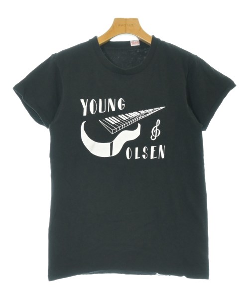 YOUNG&OLSEN The DRYGOODS STORE(ヤングアンドオルセンザドライグッズストア)Tシャツ・カットソー 黒 サイズ:2(M位)/2200651487061