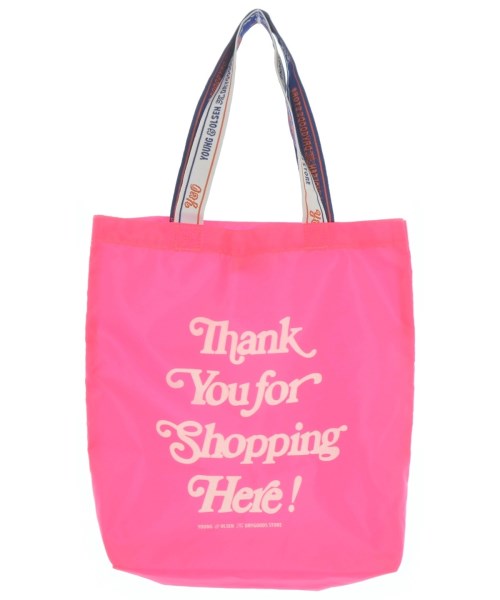 YOUNG&OLSEN The DRYGOODS STORE(ヤングアンドオルセンザドライグッズストア)トートバッグ ピンク サイズ:-/2200663581184