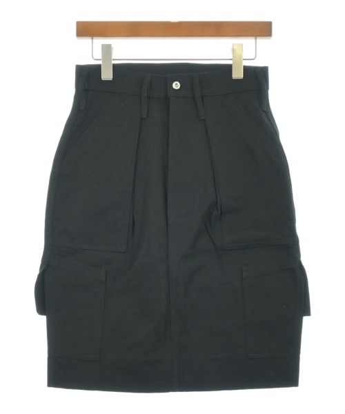 TUKI(ツキ)ひざ丈スカート 黒 サイズ:0(XS位)/2200609967348