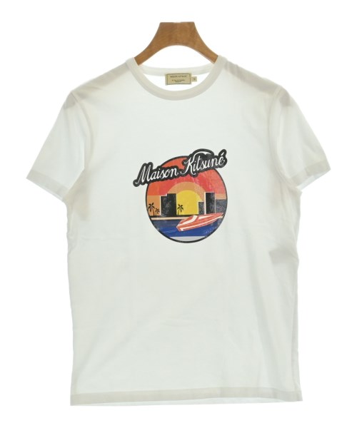 MAISON KITSUNE(メゾンキツネ)Tシャツ・カットソー 白 サイズ:XS/2200585322605