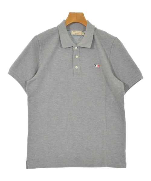 MAISON KITSUNE(メゾンキツネ)ポロシャツ グレー サイズ:S/2200630123027