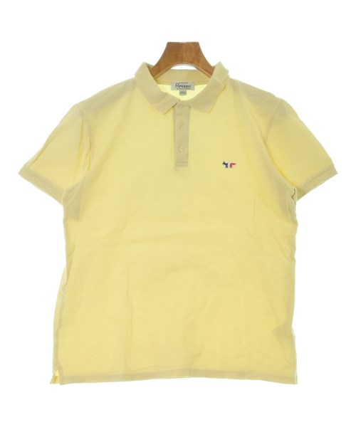 MAISON KITSUNE(メゾンキツネ)ポロシャツ 黄 サイズ:M/2200651189118