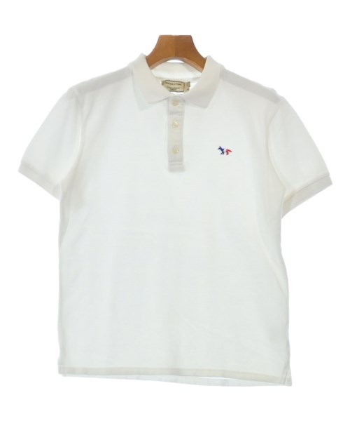 MAISON KITSUNE(メゾンキツネ)ポロシャツ 白 サイズ:S/2200652750133