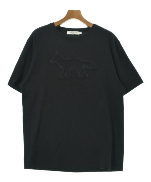 MAISON KITSUNE(メゾンキツネ)Tシャツ・カットソー 黒 サイズ:L/2200667549074