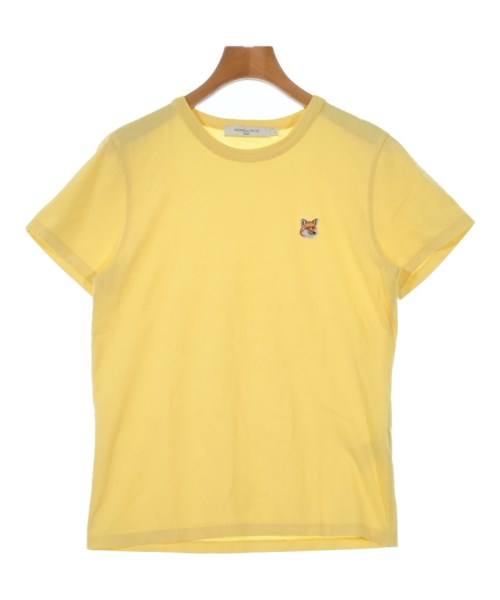 MAISON KITSUNE(メゾンキツネ)Tシャツ・カットソー 黄 サイズ:S/2200626814069